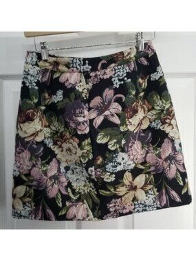 LPA Ginevra Mini Skirt in Rose Tapestry size S